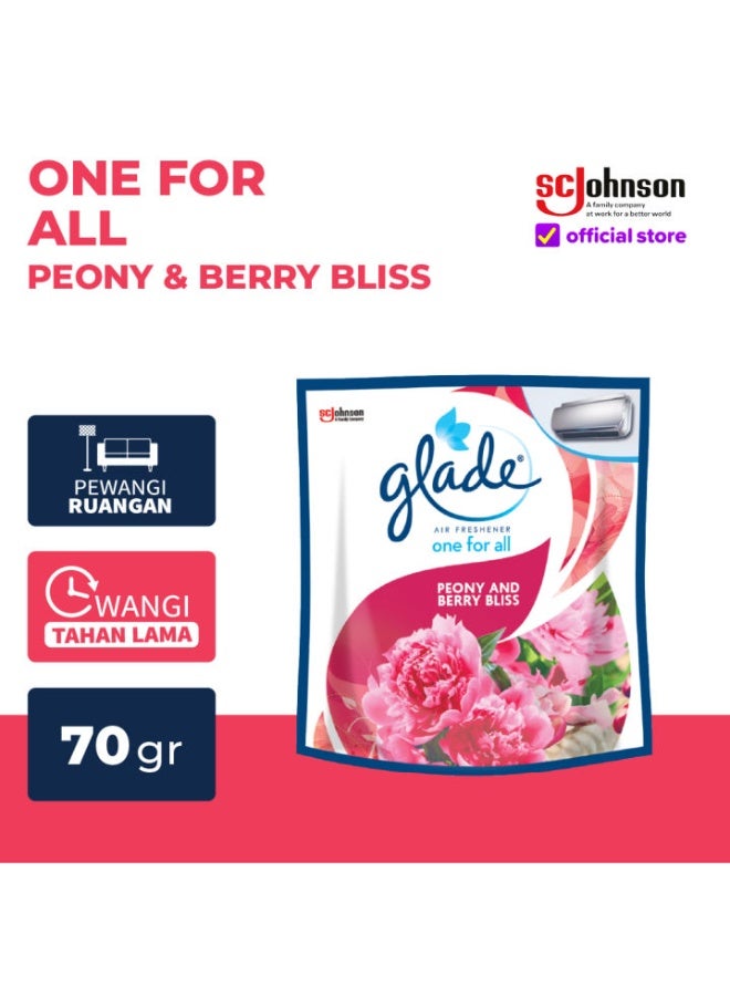 One For All Pengharum Ruangan Air Freshener with Peony And Berry Bliss 70g